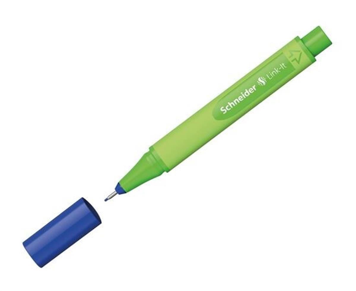 Schneider Lınk-ıt Fiber Uçlu Kalem 0.4 MM Mavi SCT852