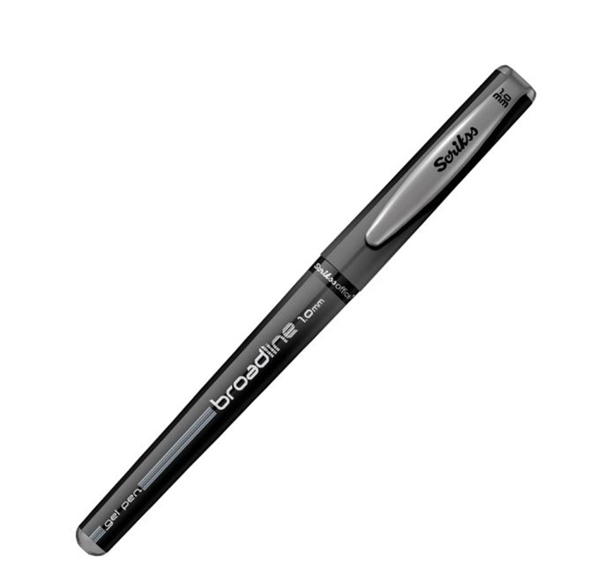 Scrikss Broadline 1.0 mm Siyah Jel Kalem