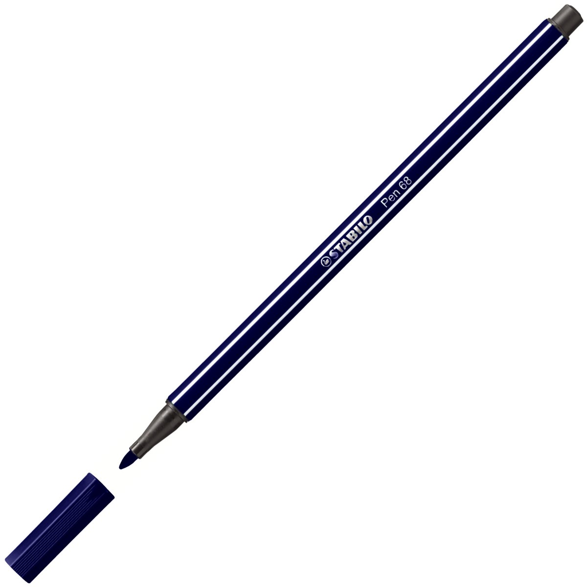 Stabilo Keçe Uçlu Boya Kalemi 1 MM 68/22 Koyu Mavi