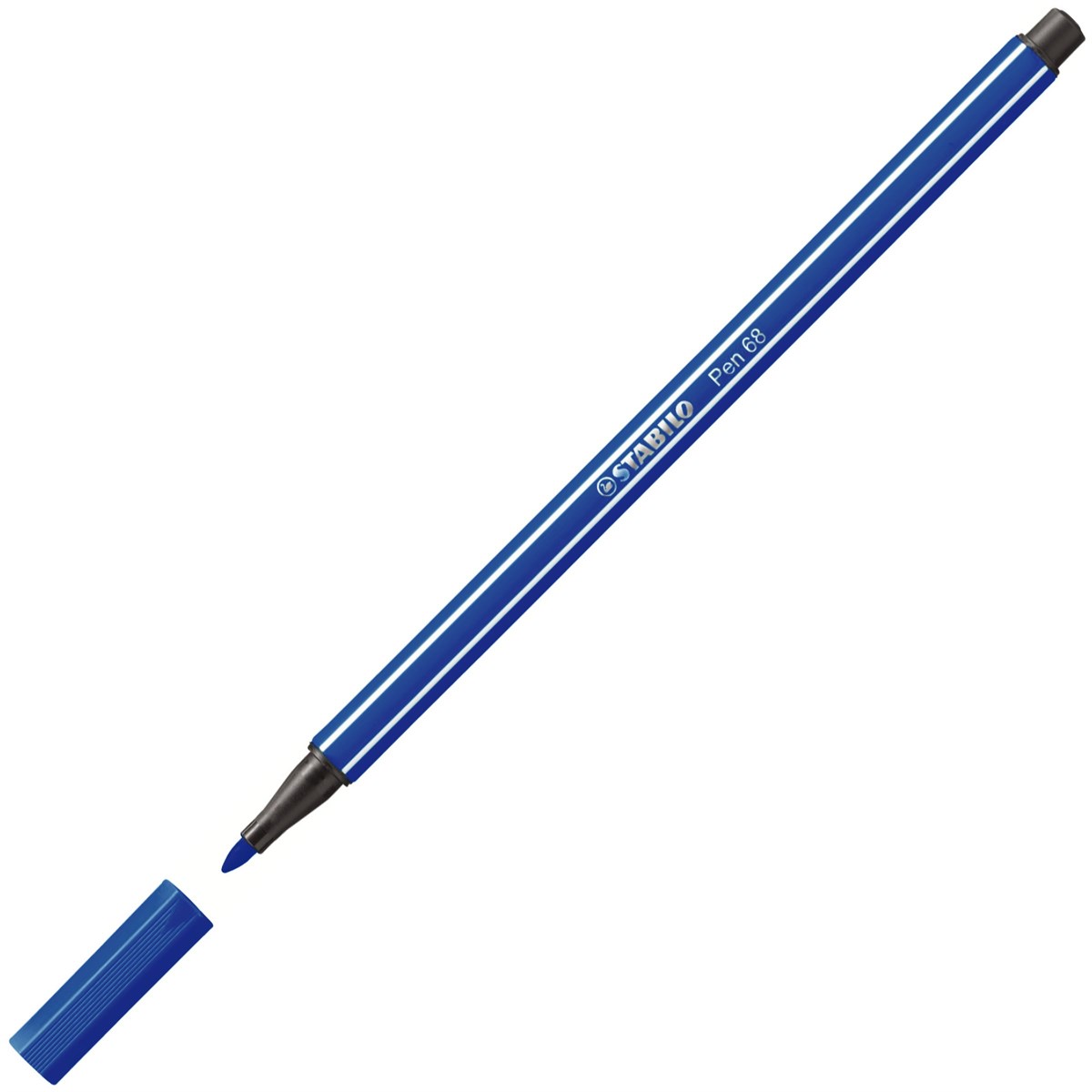 Stabilo Keçe Uçlu Boya Kalemi 1 MM Koyu Mavi 68/32