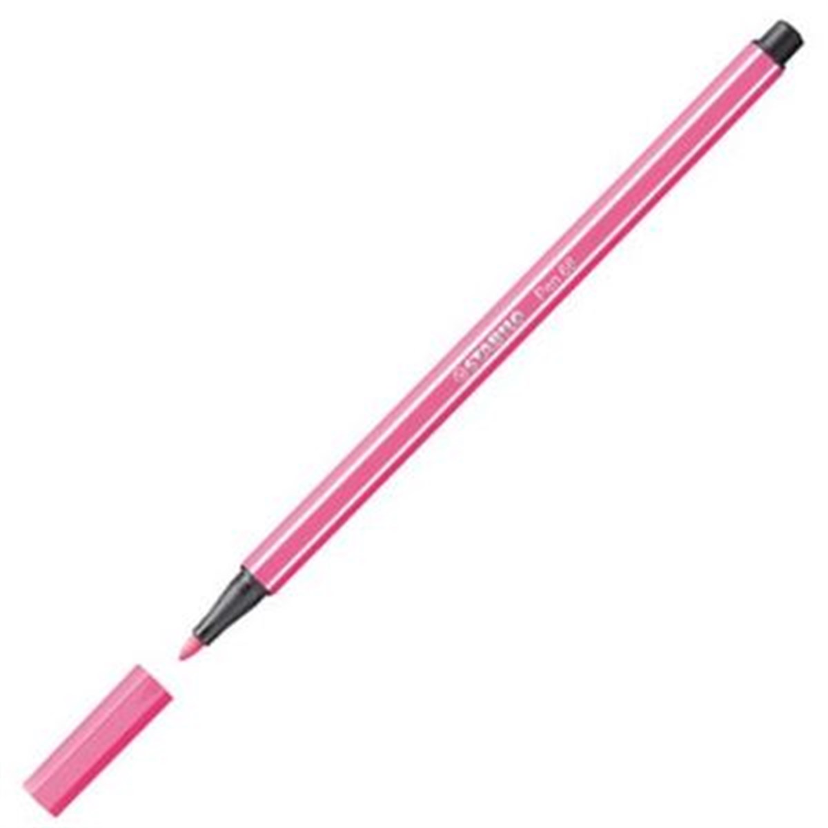Stabilo Pen 68 Keçe Uçlu Boya Kalemi 1 MM Açık Pembe 68/17