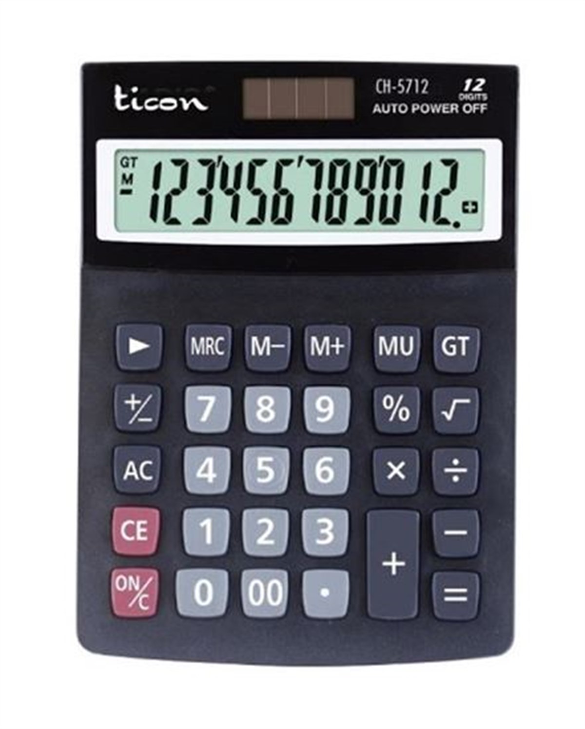 Ticon Hesap Makinası 12 Haneli CH-5712