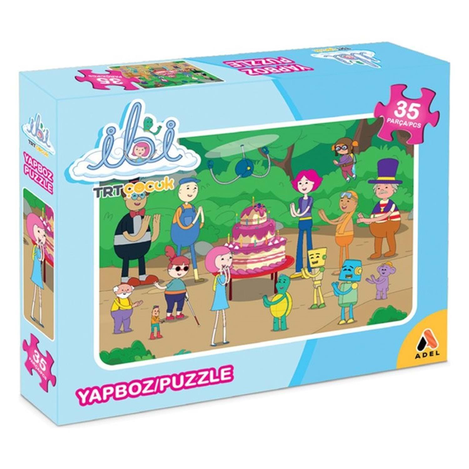 TRT Çocuk İbi 35'li Puzzle Yapboz