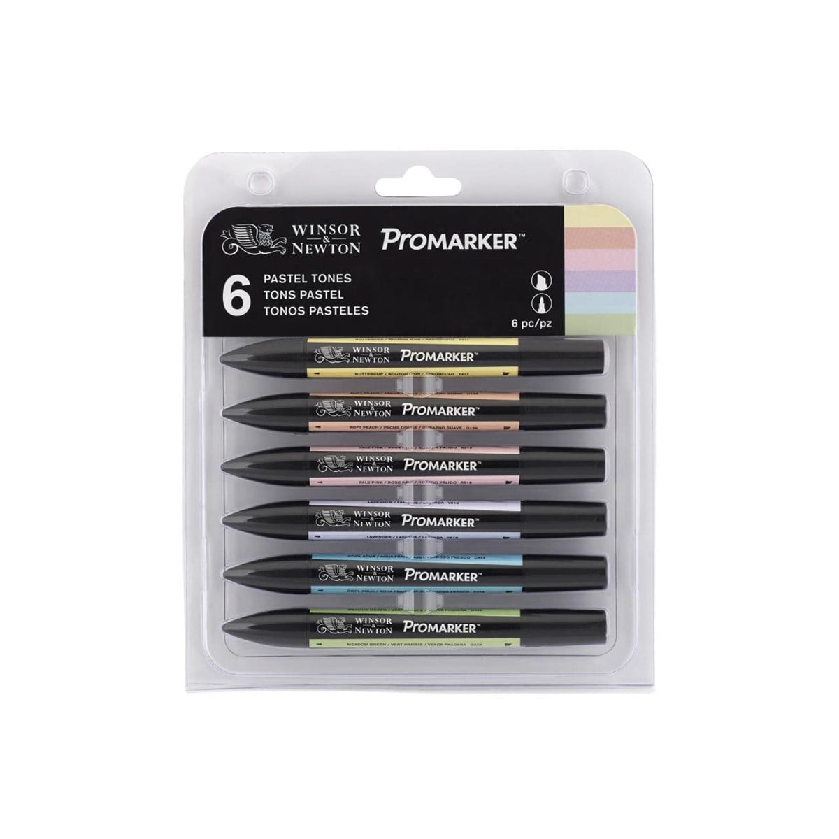 Wınsor LV-WN-0290028 PROMARKER 6 PCS SET P. TONES