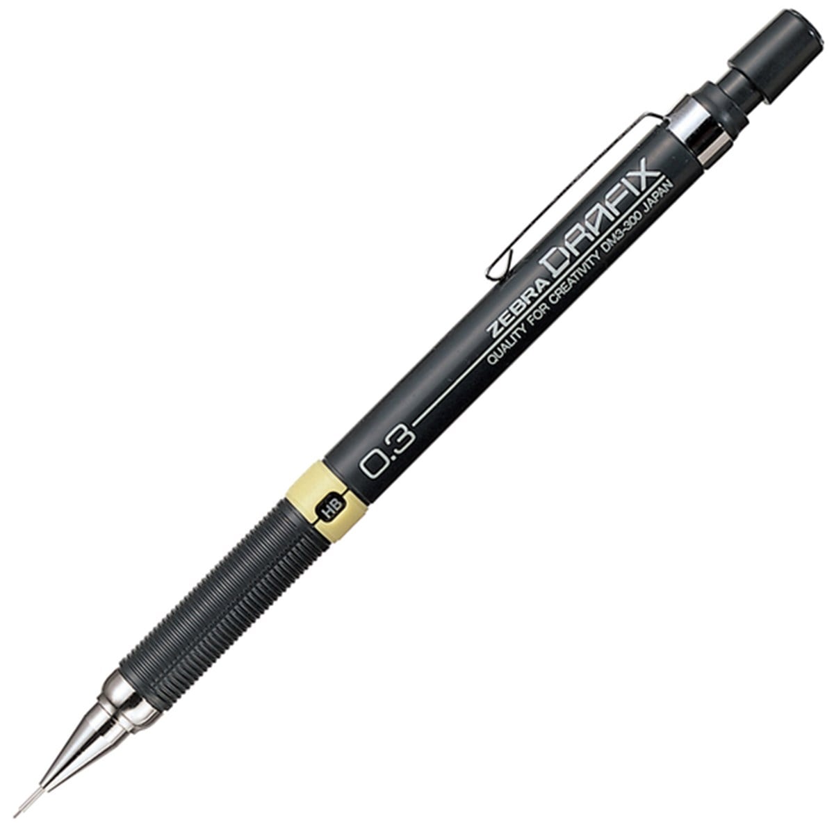 Zebra Versatil Kalem Drafix 0.3 MM Siyah-Sarı DRF-0.3