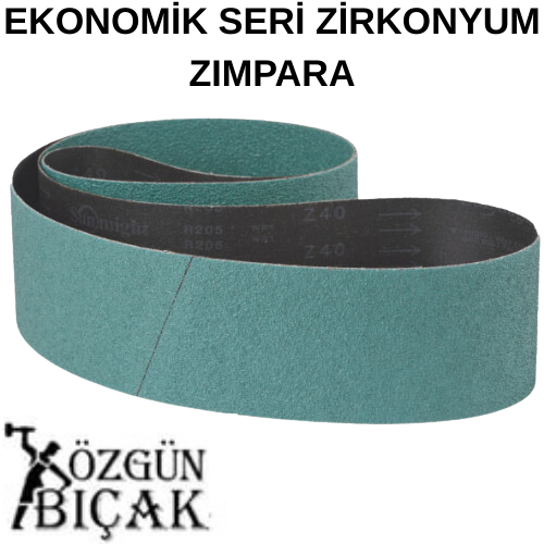 Ekonomik irkonyum Zımpara 