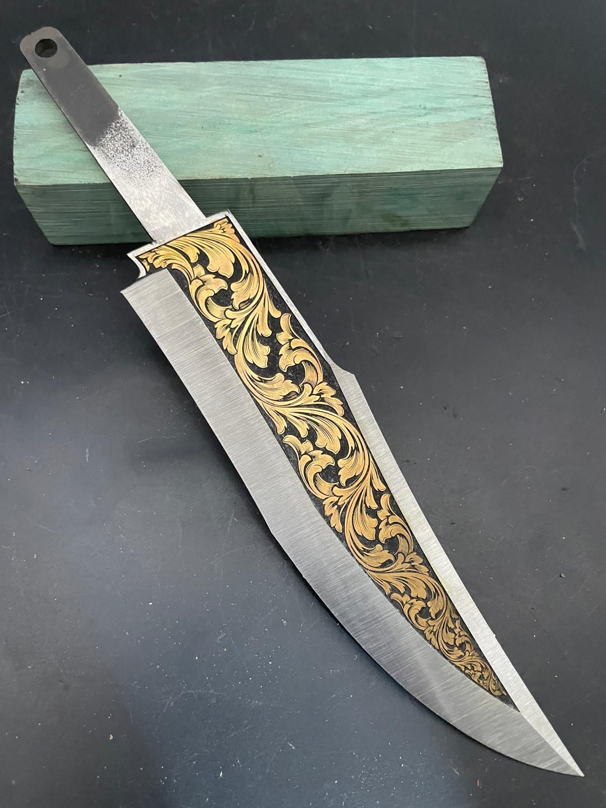 Buyruk Barok  Desen Gravür Altın Kaplama