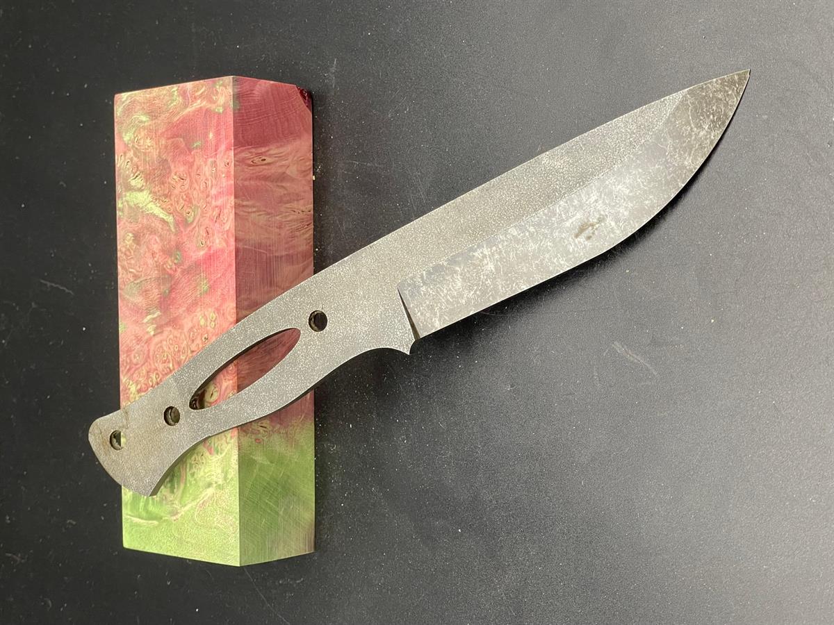 O1 Böhler K460 Stonewash Sulu Bıçak Profili 35