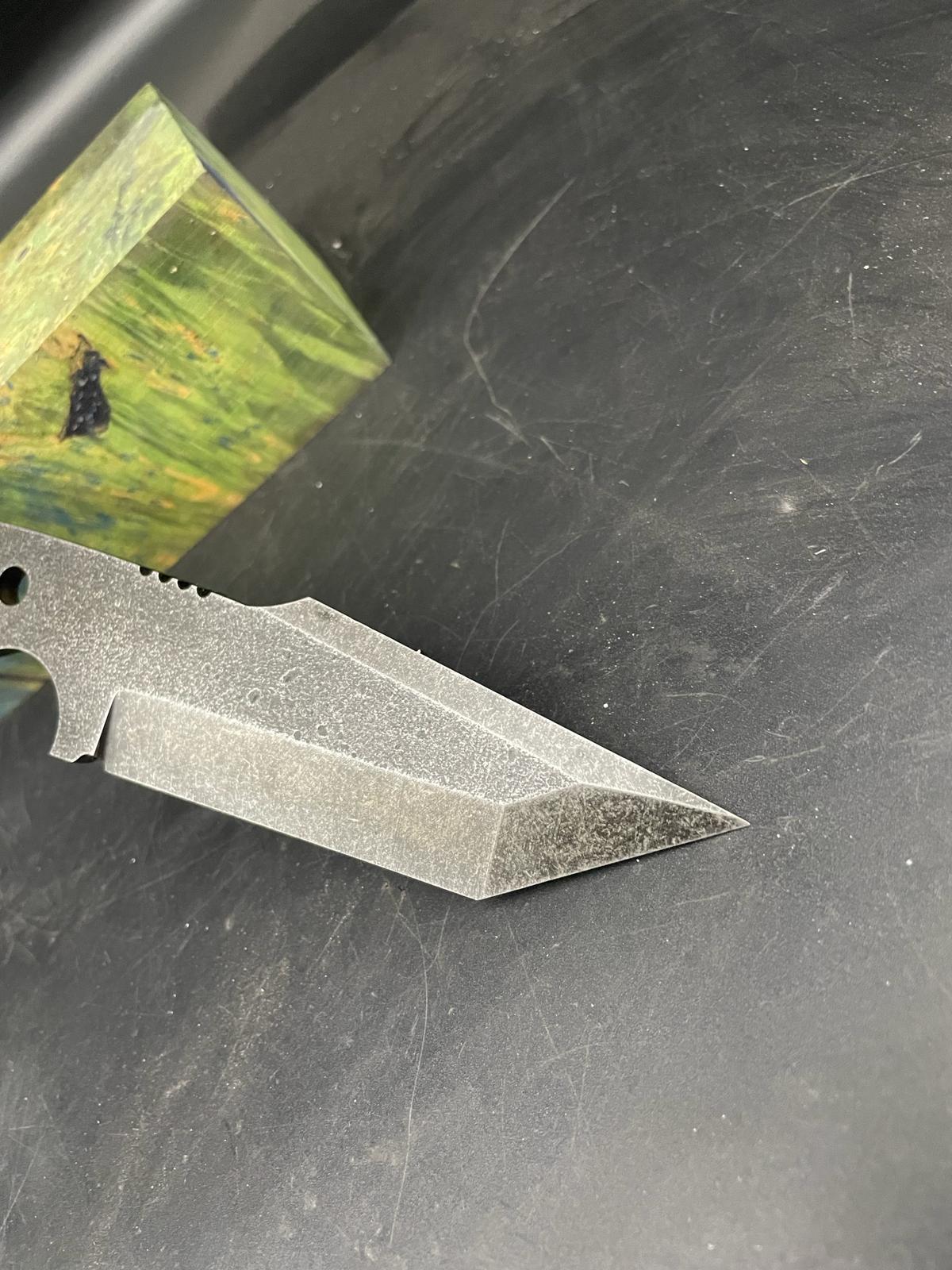 Uddeholm Sleipner EDC Sulu Bıçak Profili 47