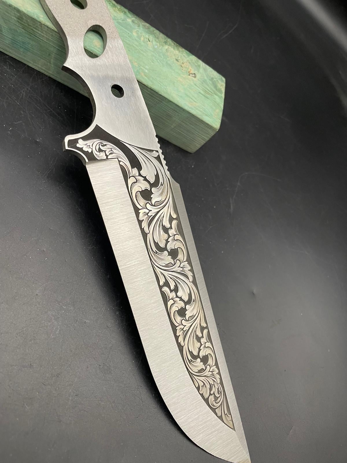 Umay Barok Desen Gravür 