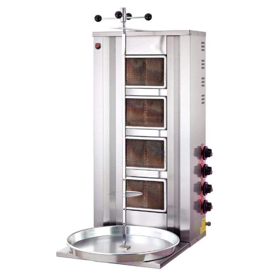 Işıkgaz Silverinox 2166 4 Radyanlı Doğalgazlı CE Belgeli Döner Ocağı,,Döner Makineleri,Işıkgaz/Silverinox,116150,Premut