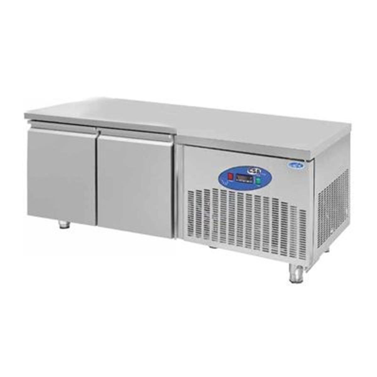 CSA CS-CIH 2-700 Cihaz Altı Buzdolabı, 2 Kapılı, 135 L,,Endüstriyel Buzdolapları,CSA Inox,1220144,Premut
