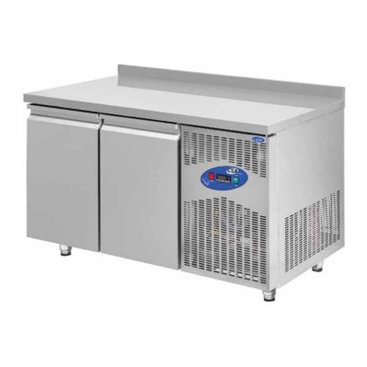 CSA CS-TEK 2-600 Tezgah Tipi Buzdolabı, 2 Kapılı, 251 L,,Endüstriyel Buzdolapları,CSA Inox,1220077,Premut