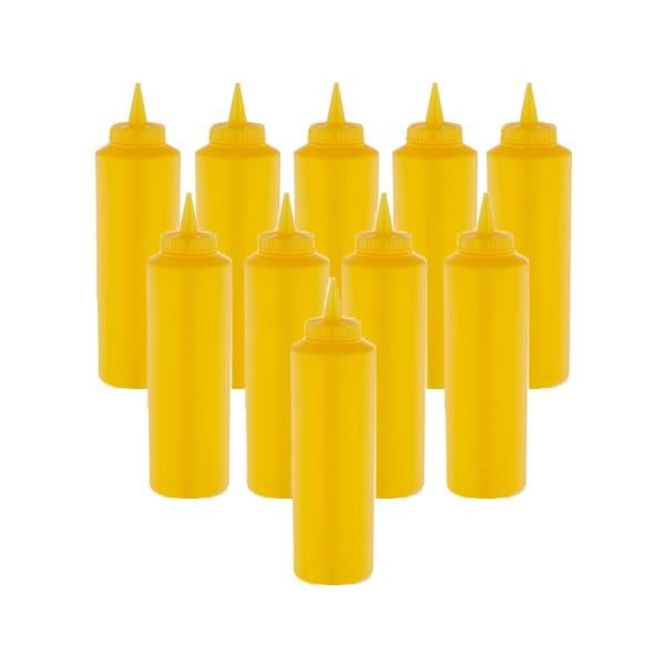 GastroPlast GPS-750 10 Adet Sarı Fişek Sosluk 750 ml,,Fişek Sosluk ve Şurup Dökücüler,GastroPlast,1240103B5,Premut
