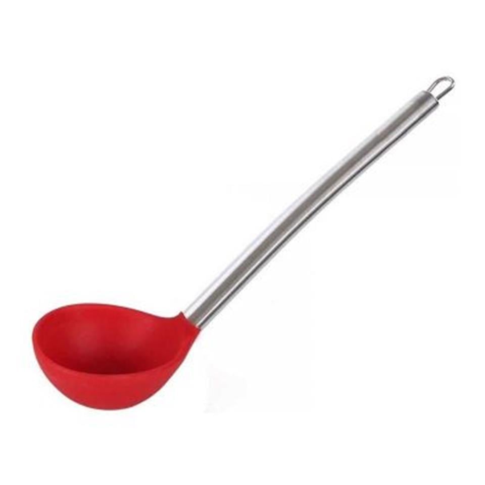 Epinox KEP-1K Silikon Kepçe, 30 cm, Kırmızı,,Kepçeler,Epinox,1230151,Premut
