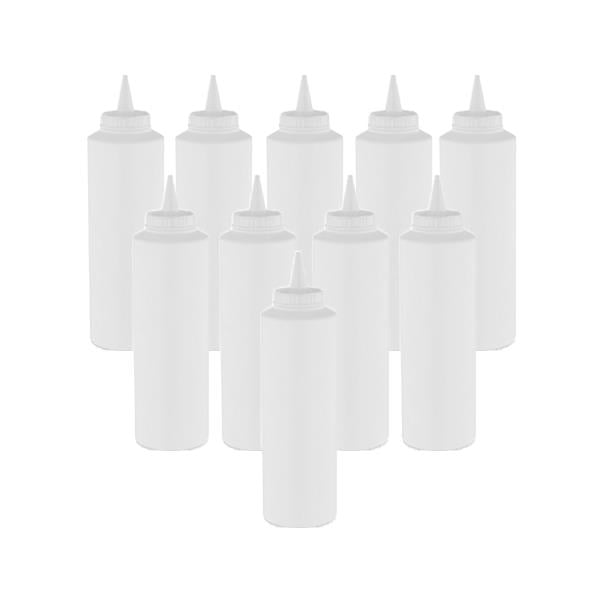 GastroPlast GPS-750 10 Adet Beyaz Fişek Sosluk 750 ml,,Fişek Sosluk ve Şurup Dökücüler,GastroPlast,1240103B2,Premut