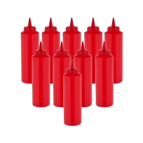 GastroPlast GPS-500 10 Adet Kırmızı Fişek Sosluk 500 ml,,Fişek Sosluk ve Şurup Dökücüler,GastroPlast,1240070B4,Premut