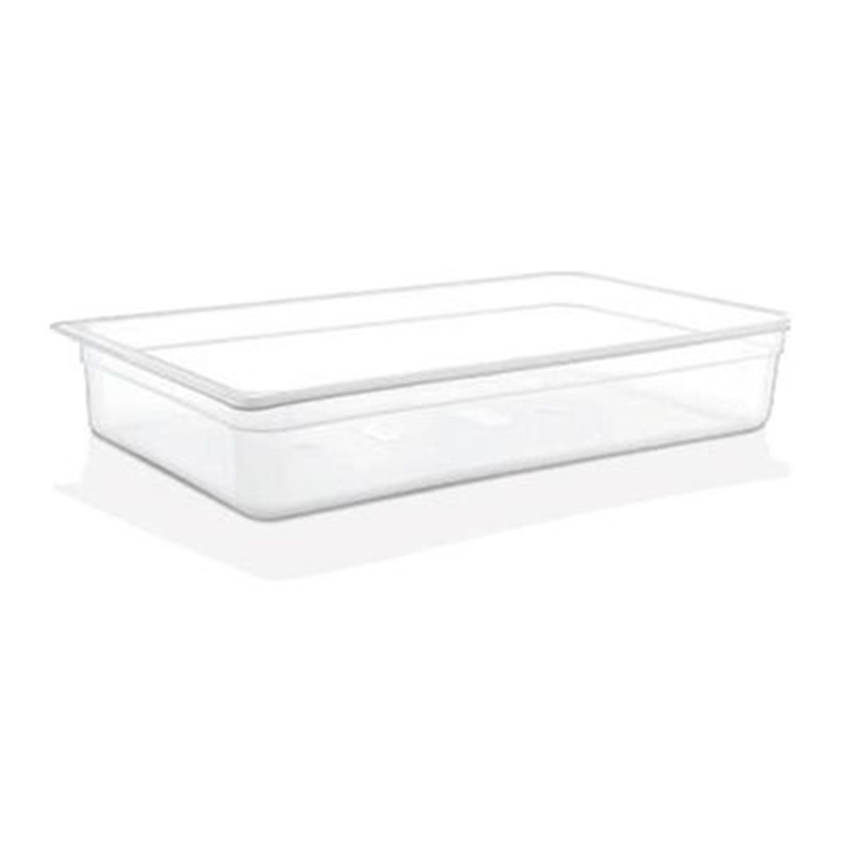 GastroPlast GN 1/1-100 mm Gastronom Küvet, Polipropilen,,Polikarbon Gastronorm Küvetler,GastroPlast,1240144,Premut