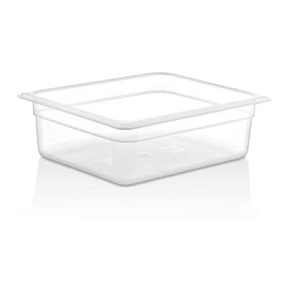 GastroPlast GN 1/2-100 mm Gastronom Küvet, Polipropilen,,Polikarbon Gastronorm Küvetler,GastroPlast,1240141,Premut
