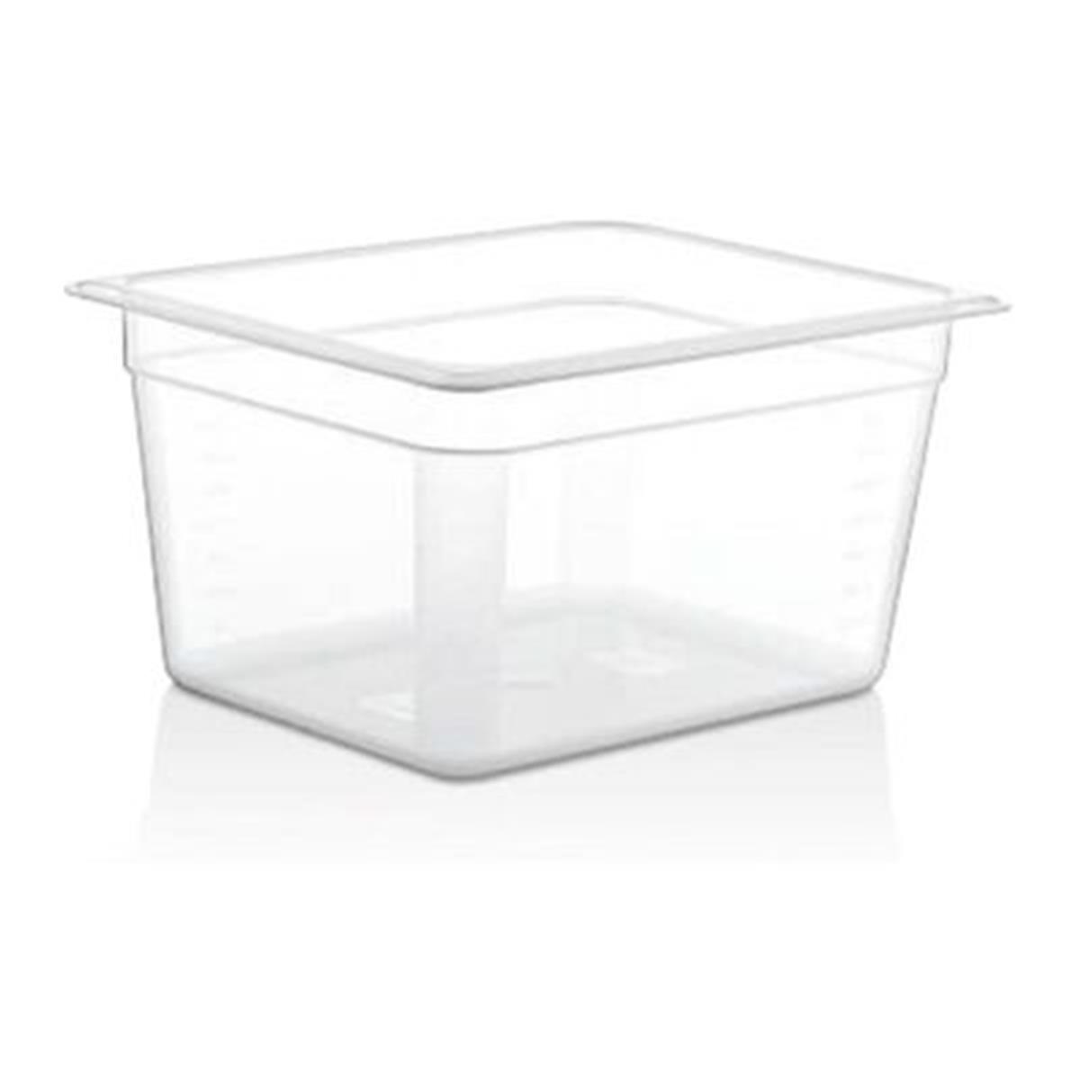 GastroPlast GN 1/2-200 mm Gastronom Küvet, Polipropilen,,Polikarbon Gastronorm Küvetler,GastroPlast,1240136,Premut