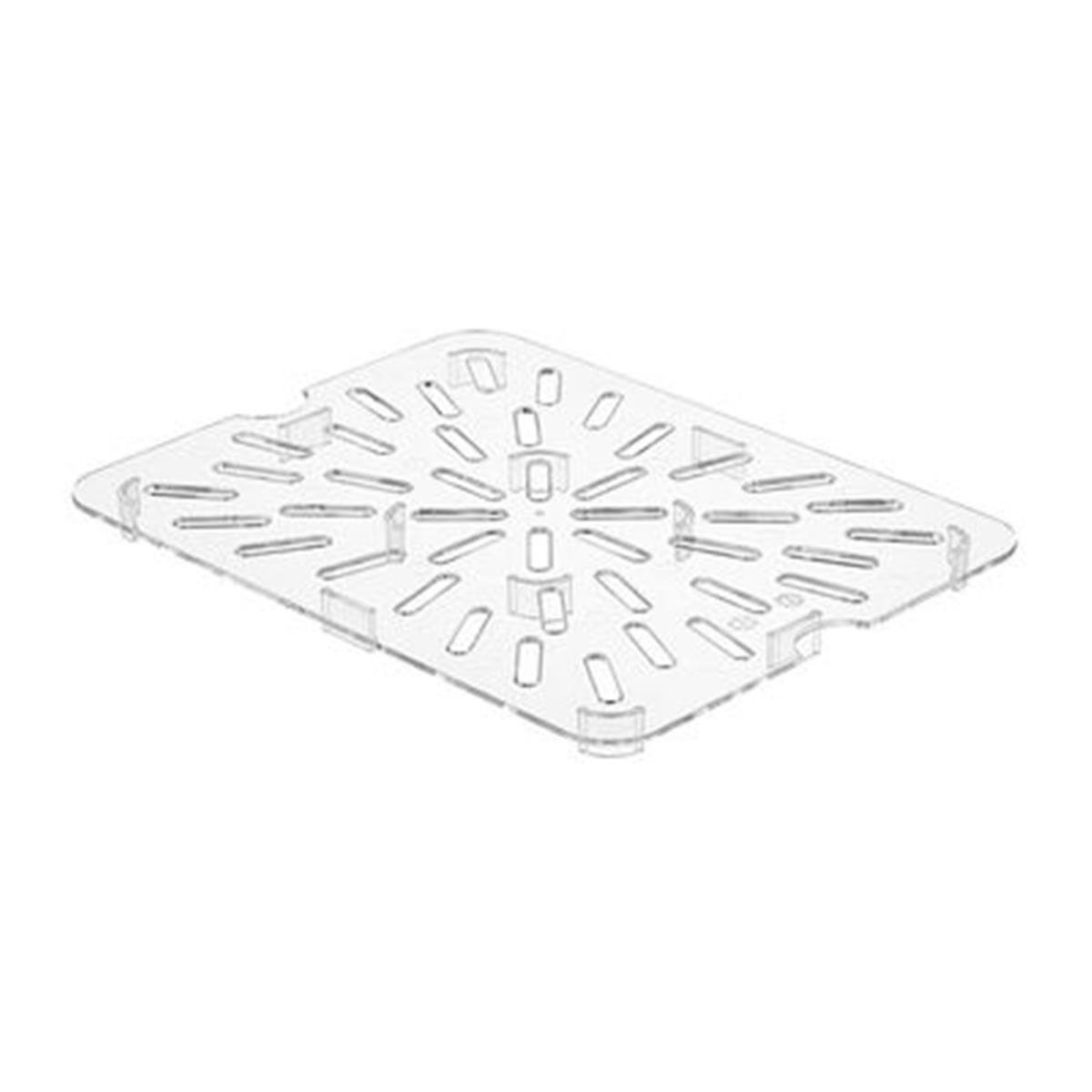 GastroPlast GN 1/2 Gastronom Süzgeç, Polikarbon,,Gastronom Küvet Süzgeçleri,GastroPlast,1240013,Premut