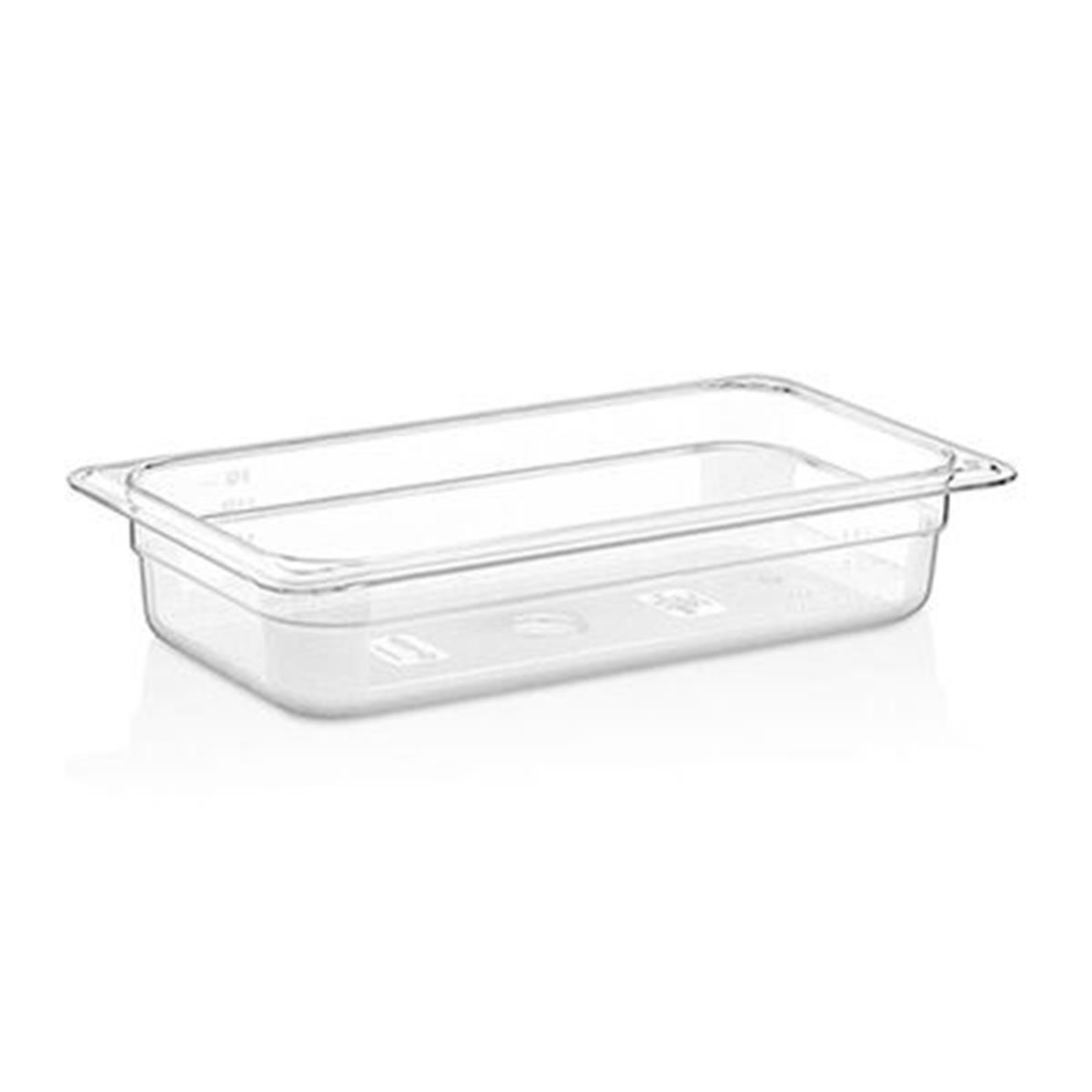 GastroPlast GN 1/3-65 mm Gastronom Küvet, Polikarbon,,Polikarbon Gastronorm Küvetler,GastroPlast,1240179,Premut