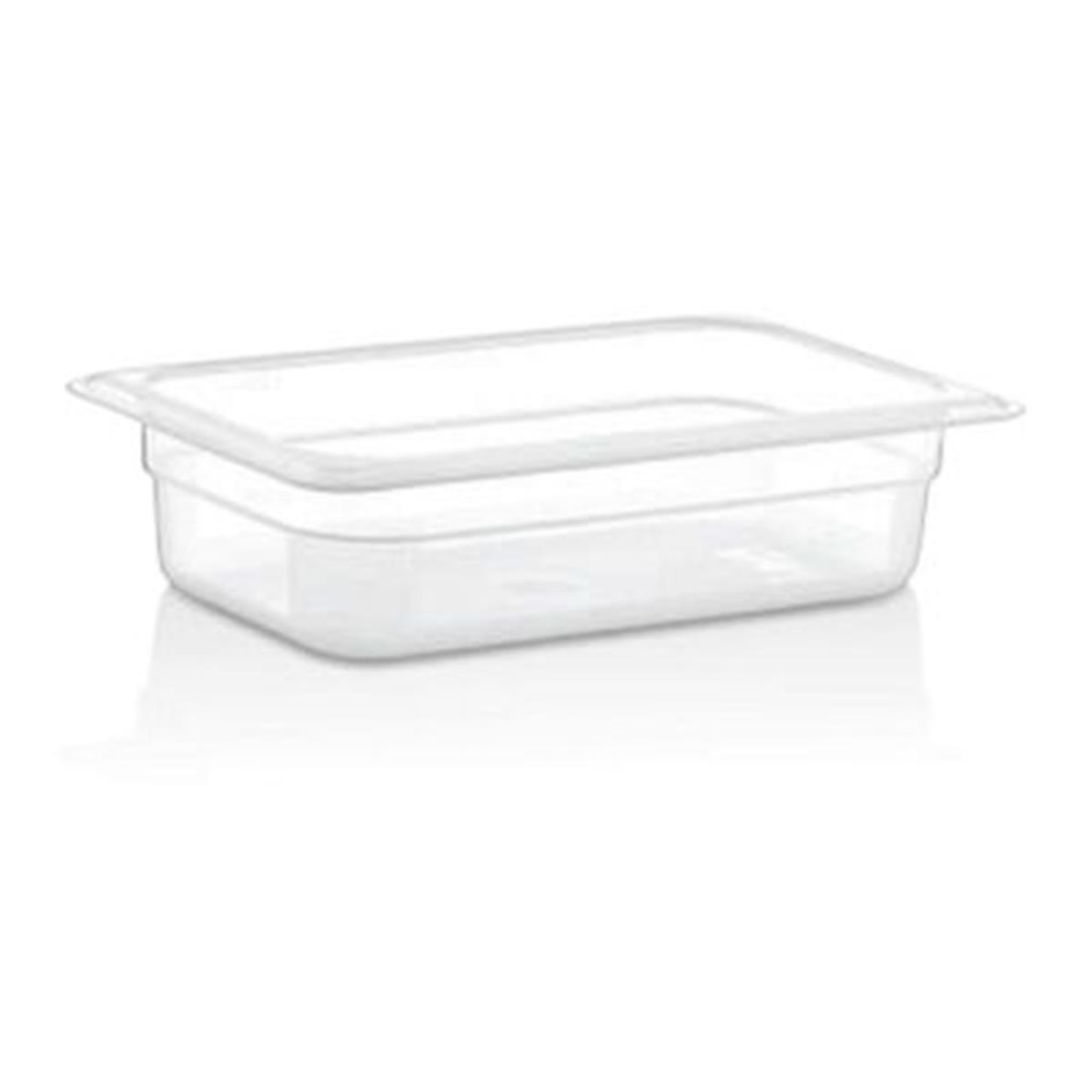 GastroPlast GN 1/4-65 mm Gastronom Küvet, Polipropilen,,Polikarbon Gastronorm Küvetler,GastroPlast,1240152,Premut