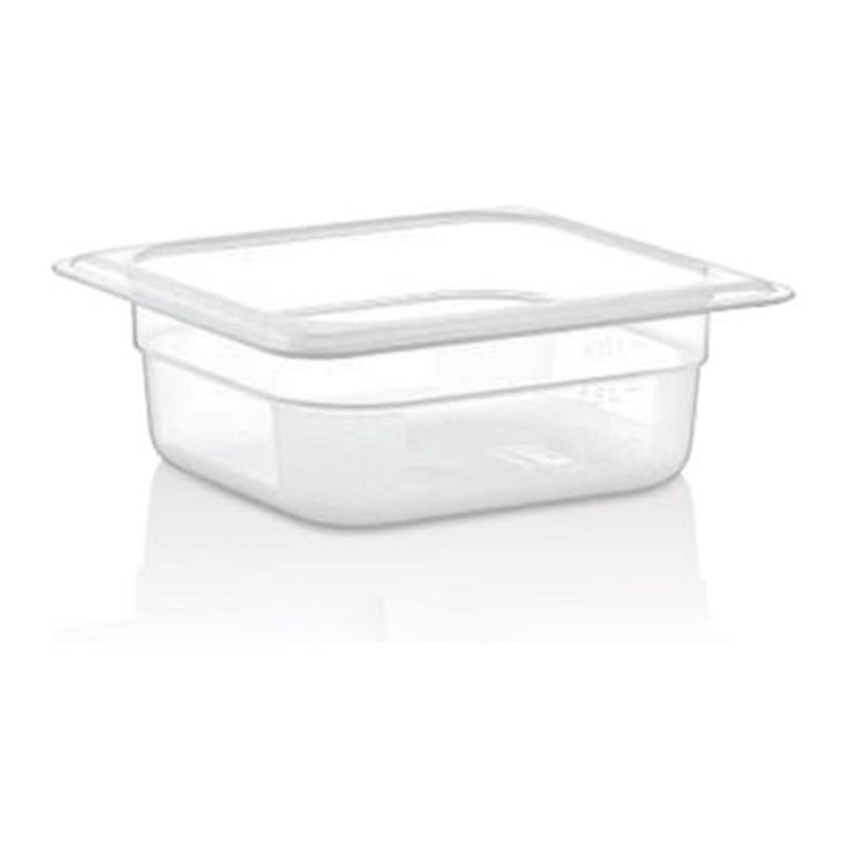 GastroPlast GN 1/6-65 mm Gastronom Küvet, Polipropilen,,Polikarbon Gastronorm Küvetler,GastroPlast,1240147,Premut