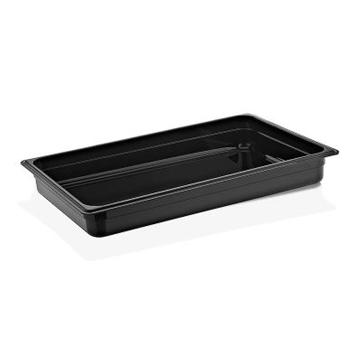 GastroPlast GN1/1-65 mm Polipropilen Gastronom Küvet, Siyah,,Polikarbon Gastronorm Küvetler,GastroPlast,1240193,Premut