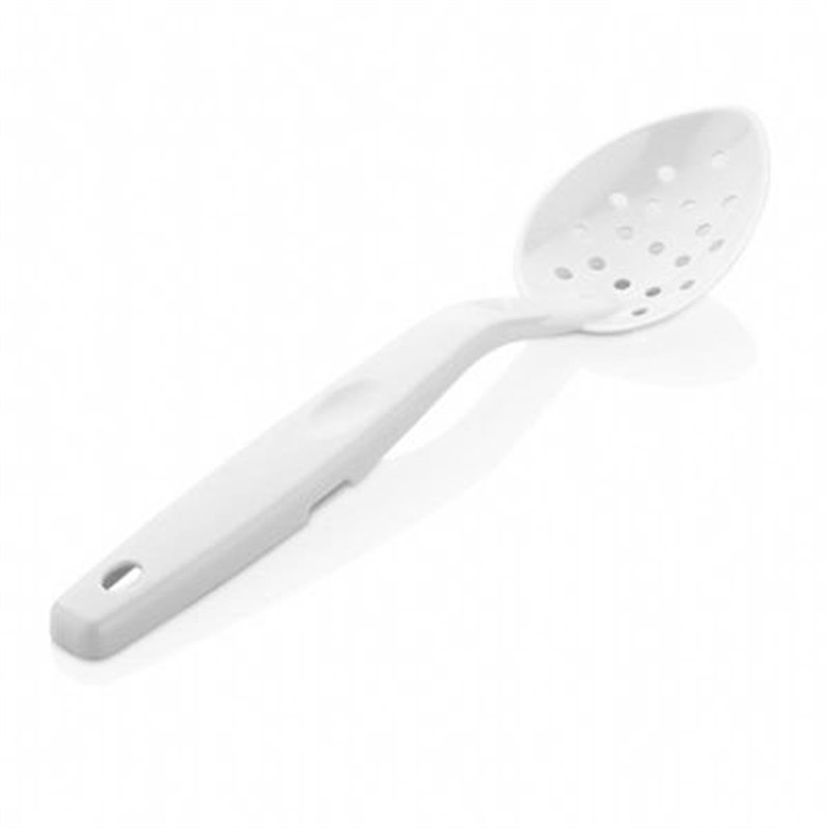 GastroPlast GSK-02 Polikarbonat Delikli Servis Kaşığı, Beyaz,,Servis Kaşıkları,GastroPlast,1240109,Premut