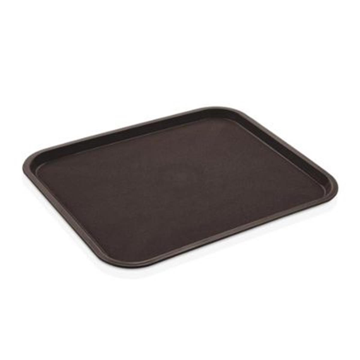 GastroPlast GTPP-2635 Polipropilen Servis Tepsisi, 26x35 cm, Kahverengi,,Servis Tepsileri,GastroPlast,1240211,Premut