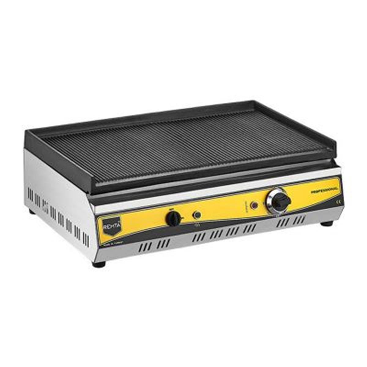 Remta RS95 Tam Oluklu Döküm Grill Izgara, 70 cm, Elektrikli,,Döküm Izgaralar,Remta,1010242,Premut