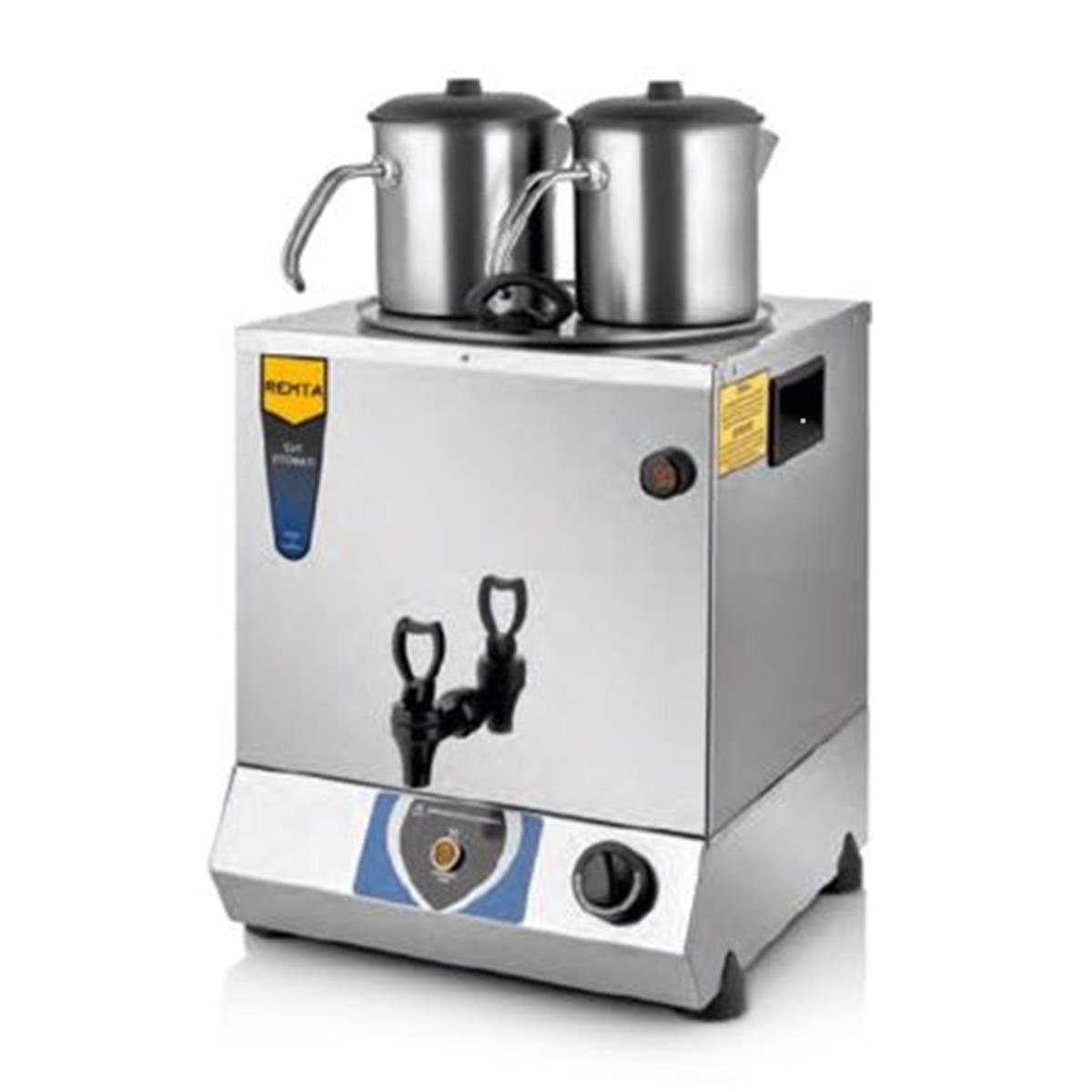 Remta TT02 Pleytsiz Çift Demlikli Çay Makinesi, 17 L, Elektrikli,,Çay Makineleri,Remta,1010225,Premut