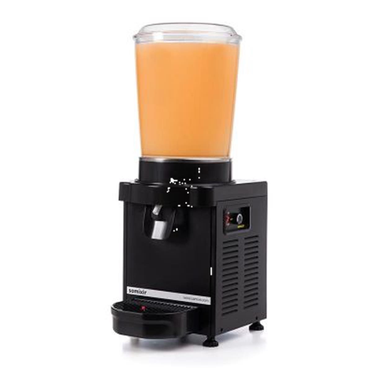 Samixir M10 Panaromik Analog Soğuk İçecek Dispenseri, 10 L, Siyah,,Limonata Şerbet & Ayran Makineleri,Samixir,1150009,Premut