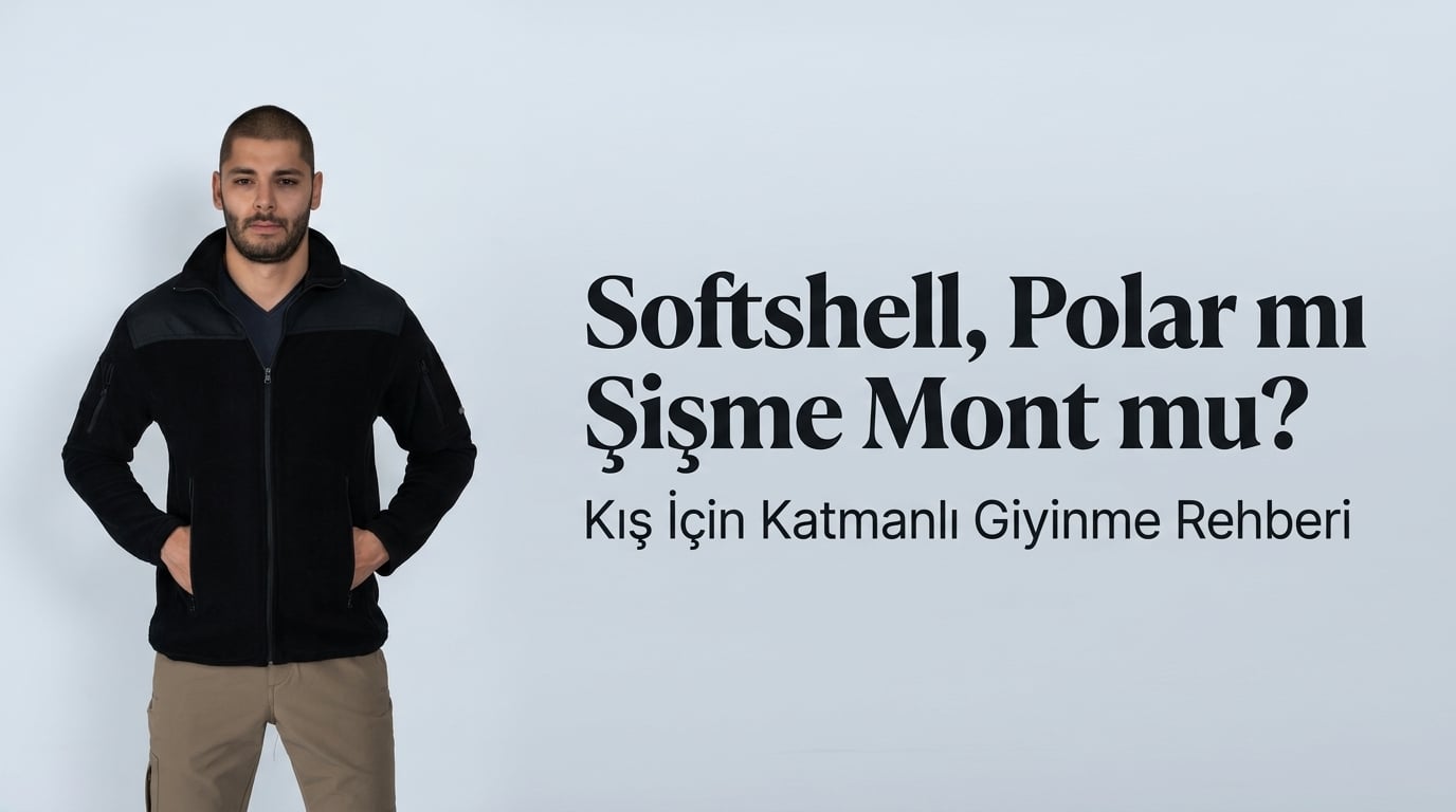 Softshell polar ve şişme mont karşılaştırması - Kışlık katmanlı giyinme rehberi