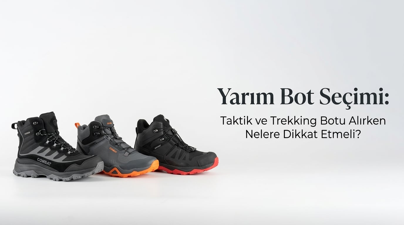 Yarım bot seçimi - Taktik ve trekking botu alırken dikkat edilmesi gerekenler