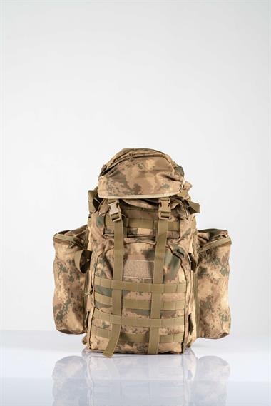 Bikatex 80 Lt Sırt Çantası Büyük Outdoor Kamp Dağcı Askeri Yürüyüş Seyahat Tactical Çanta 80 Lt  -  656