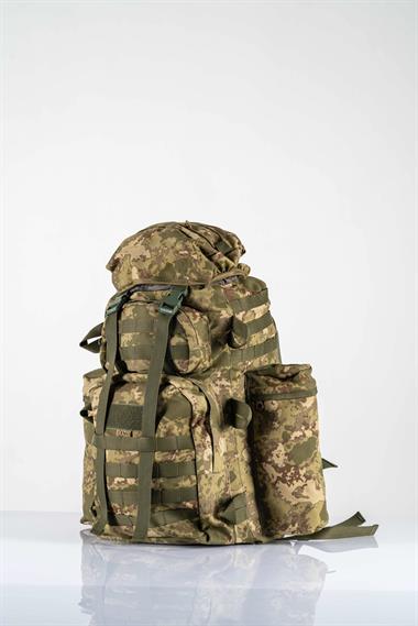 Bikatex 80 Lt Sırt Çantası Büyük Outdoor Kamp Dağcı Askeri Yürüyüş Seyahat Tactical Çanta 80 Lt  -  656