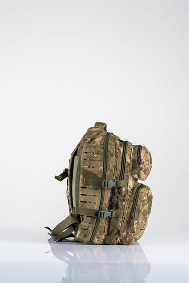 Combat Tactical Outdoor Taktik 45 Lt Askeri Sırt Çantası Su Geçirmez Yürüyüş Seyahat Dağcı Kamp Trekking Sırt Çantası - 654