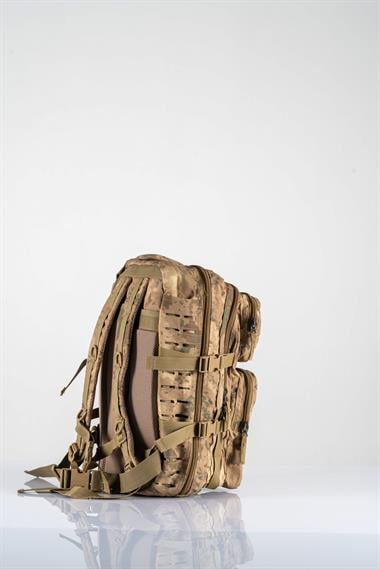 Combat Tactical Outdoor Taktik 45 Lt Askeri Sırt Çantası Su Geçirmez Yürüyüş Seyahat Dağcı Kamp Trekking Sırt Çantası - 654