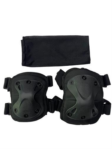 Bikatex Dizlik Dirseklik Koruyucu Takım Bisiklet Paten Kaykay Askeri Dizlik Dirseklik Takım Seti - 029