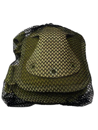 Bikatex Dizlik Dirseklik Koruyucu Takım Bisiklet Paten Kaykay Askeri Dizlik Dirseklik Takım Seti - 029