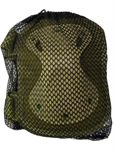 Bikatex Dizlik Dirseklik Koruyucu Takım Bisiklet Paten Kaykay Askeri Dizlik Dirseklik Takım Seti - 029