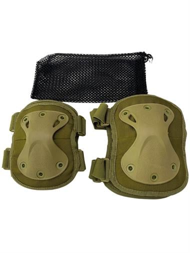 Bikatex Dizlik Dirseklik Koruyucu Takım Bisiklet Paten Kaykay Askeri Dizlik Dirseklik Takım Seti - 029