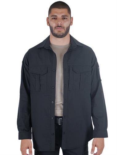 Combat Tactical Outdoor Taktik Gömlek Fermuar Cepli Koruma Swat Gömlek - 424