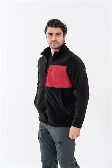 Combat Tactical Outdoor Taktik Hırka Dik Yaka Polar Fermuarlı Polar - 325