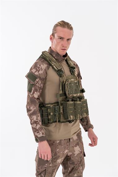 Combat Tactikal Fırtına Atak Hücum Yeleği Göbek Üstü - 202