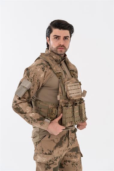 Combat Tactikal Fırtına Atak Hücum Yeleği Göbek Üstü - 202