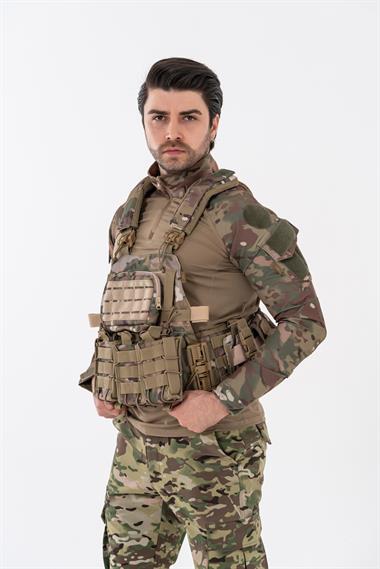 Combat Tactikal Fırtına Atak Hücum Yeleği Göbek Üstü - 202