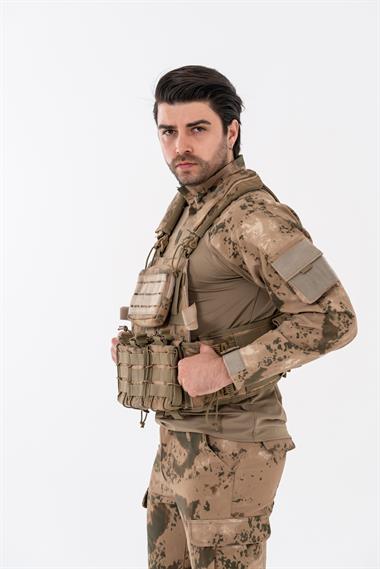 Combat Tactikal Fırtına Atak Hücum Yeleği Göbek Üstü - 202